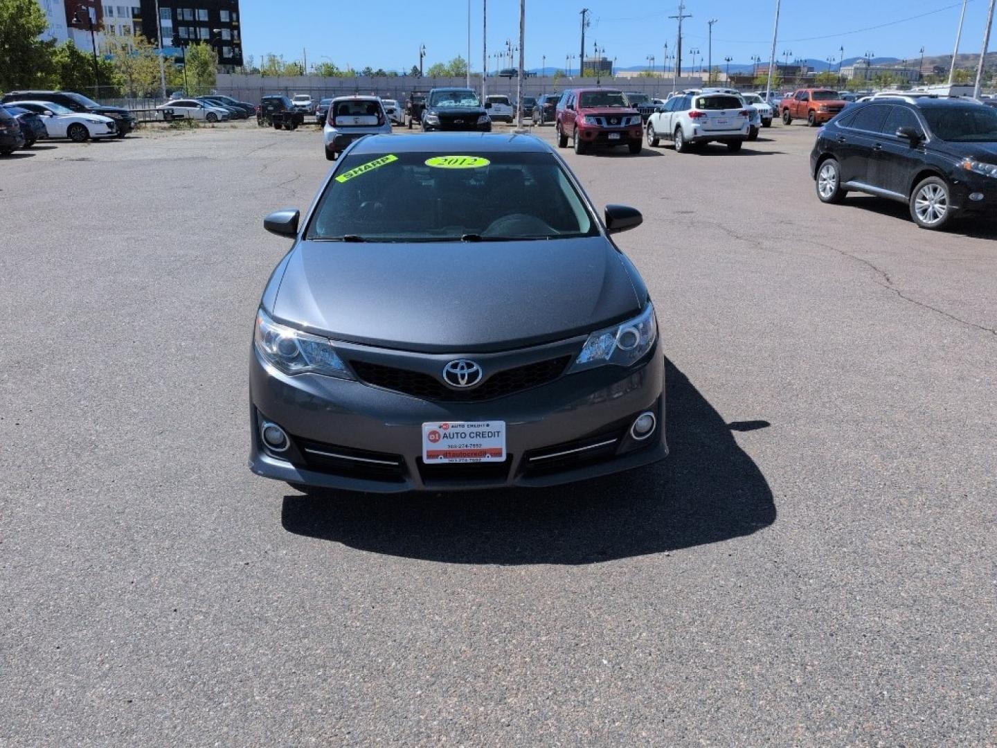 2012 GRAY Toyota Camry SE (4T1BF1FK0CU) with an 4 Cyl, 2.5L engine, Automatic transmission, located at 10890 W. Colfax Ave., Lakewood, CO, 80215, (303) 274-7692, 39.739914, -105.120132 - Photo#1