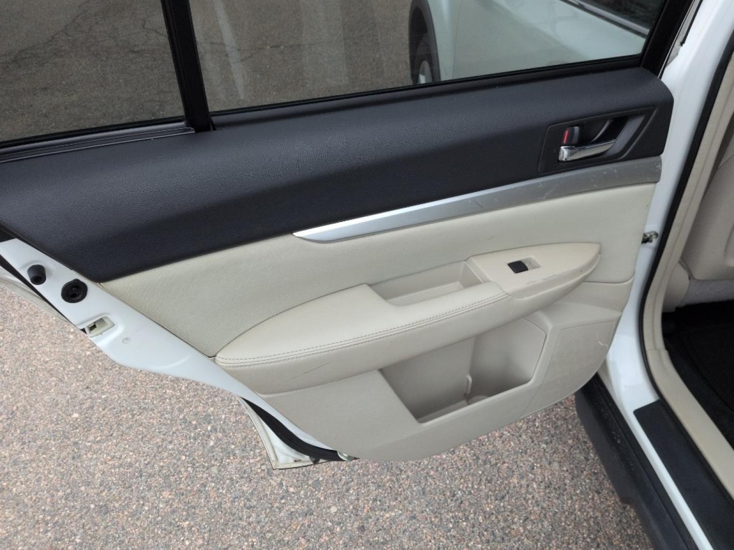 2011 WHITE Subaru Outback 2.5i Premium (4S4BRBGC6B3) with an 4 Cyl, 2.5L engine, Automatic transmission, located at 10890 W. Colfax Ave., Lakewood, CO, 80215, (303) 274-7692, 39.739914, -105.120132- Photo#16