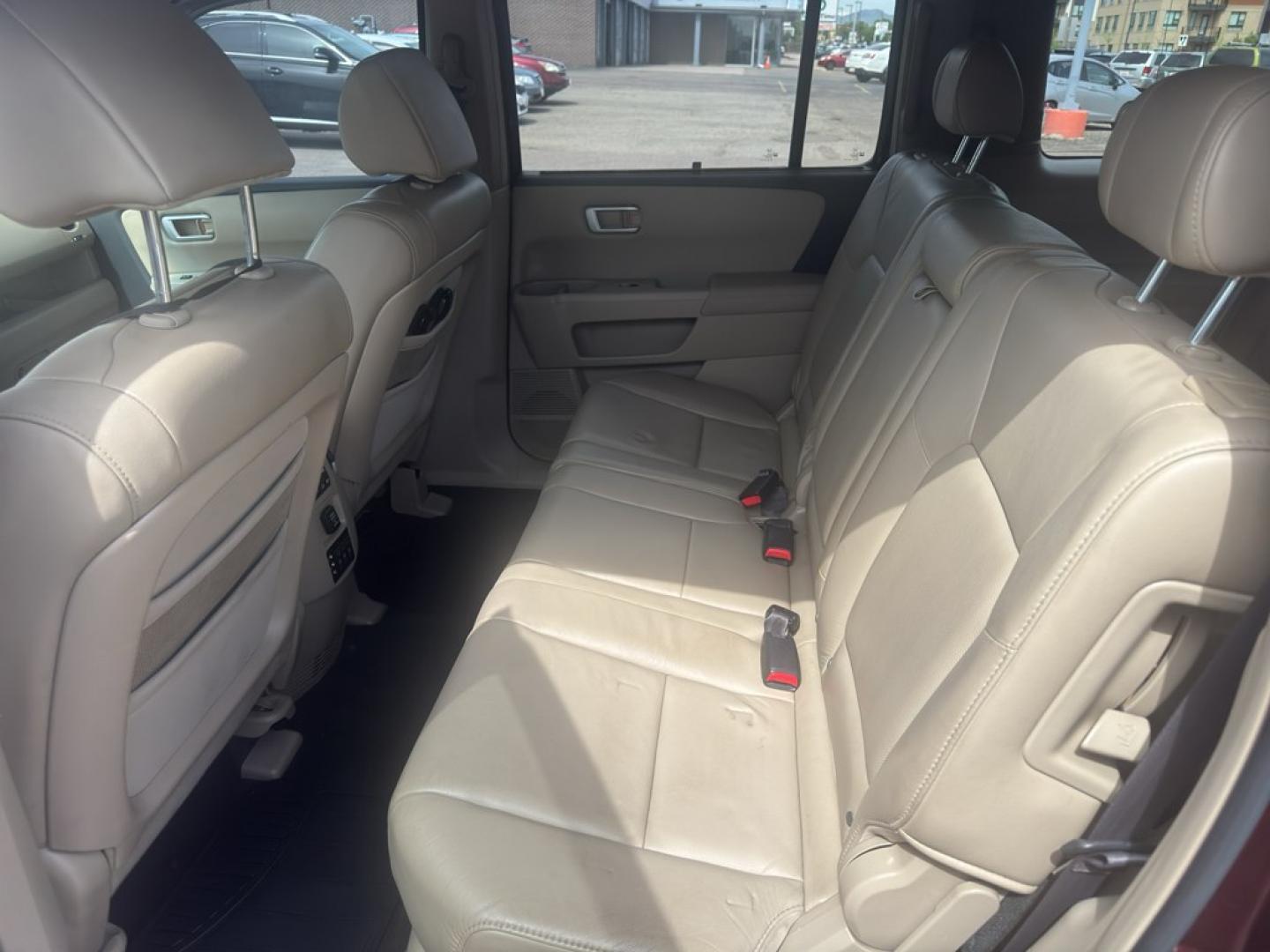 2009 BURGUNDY Honda Pilot Touring-RES (5FNYF48959B) with an V6, 3.5L engine, Automatic transmission, located at 10890 W. Colfax Ave., Lakewood, CO, 80215, (303) 274-7692, 39.739914, -105.120132- Photo#8
