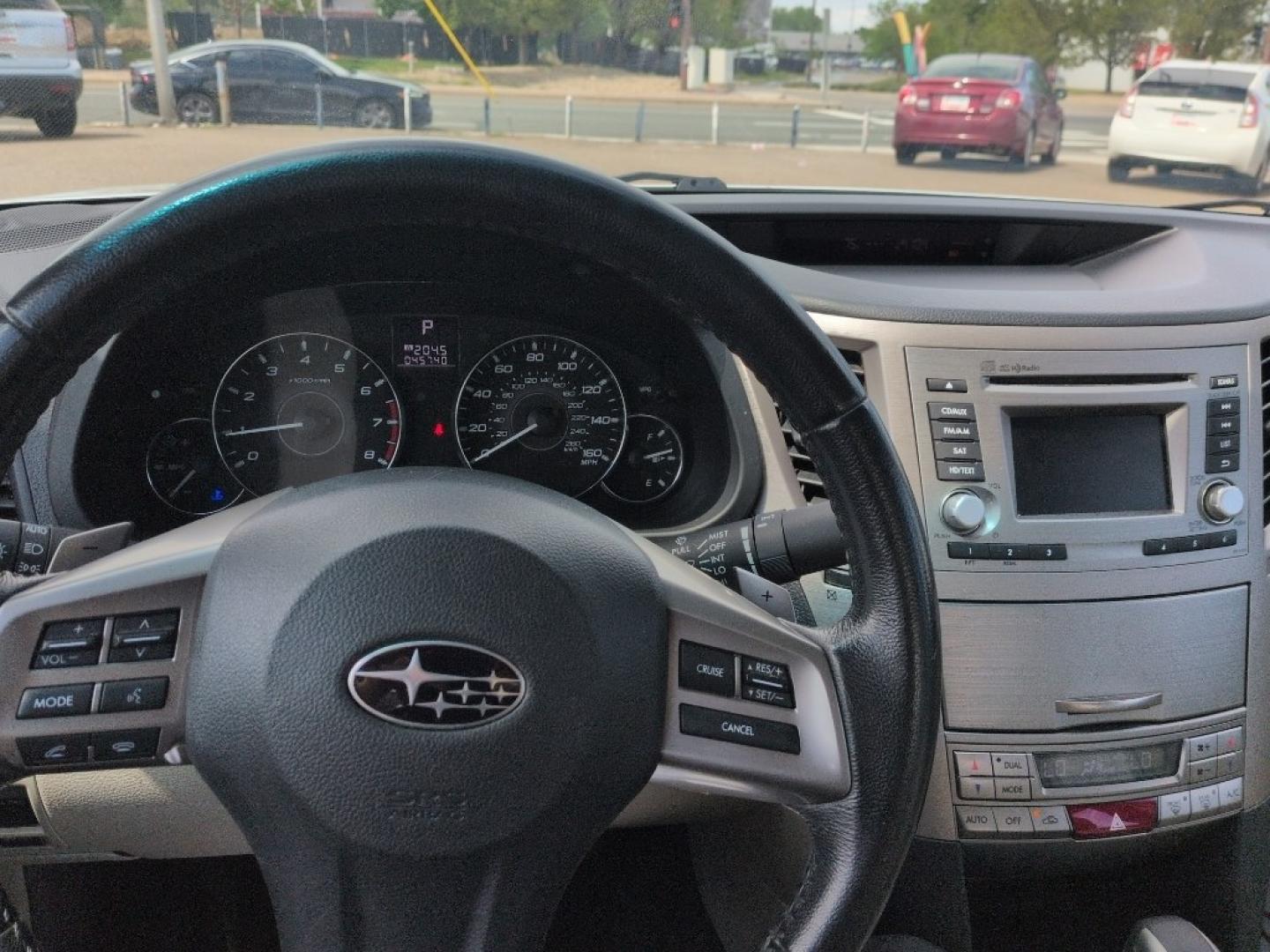 2012 WHITE Subaru Legacy Limited (4S3BMEK63C2) with an 6 Cyl, 3.6L engine, Automatic transmission, located at 10890 W. Colfax Ave., Lakewood, CO, 80215, (303) 274-7692, 39.739914, -105.120132- Photo#10