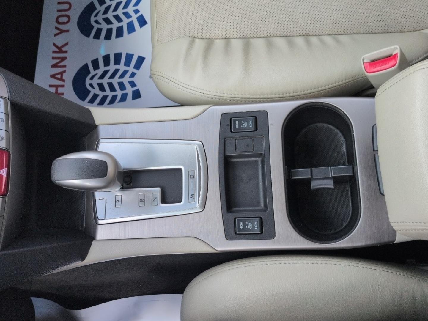 2012 WHITE Subaru Legacy Limited (4S3BMEK63C2) with an 6 Cyl, 3.6L engine, Automatic transmission, located at 10890 W. Colfax Ave., Lakewood, CO, 80215, (303) 274-7692, 39.739914, -105.120132- Photo#13
