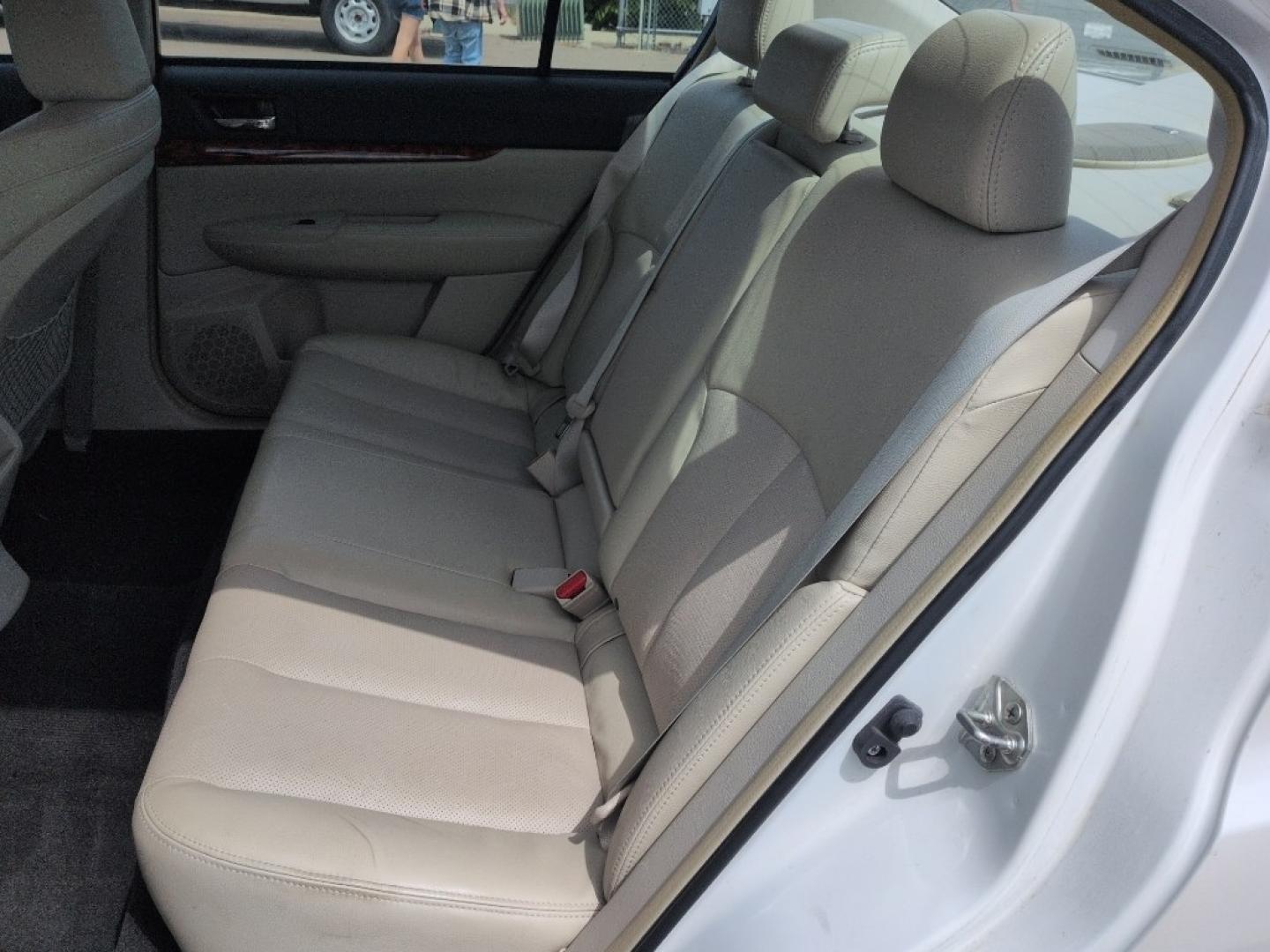 2012 WHITE Subaru Legacy Limited (4S3BMEK63C2) with an 6 Cyl, 3.6L engine, Automatic transmission, located at 10890 W. Colfax Ave., Lakewood, CO, 80215, (303) 274-7692, 39.739914, -105.120132- Photo#18