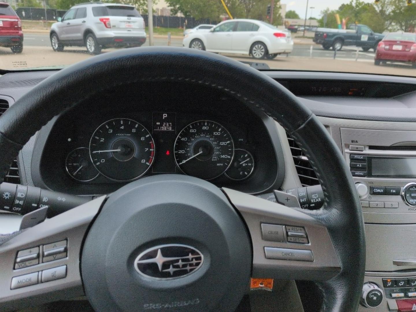 2010 GREEN Subaru Outback 2.5i Premium (4S4BRBBC7A3) with an 4 Cyl, 2.5L engine, Automatic transmission, located at 10890 W. Colfax Ave., Lakewood, CO, 80215, (303) 274-7692, 39.739914, -105.120132- Photo#10