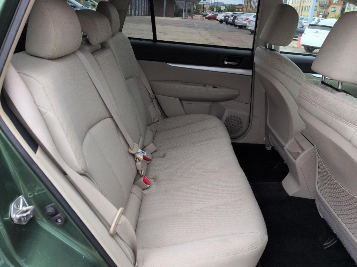 2010 GREEN Subaru Outback 2.5i Premium (4S4BRBBC7A3) with an 4 Cyl, 2.5L engine, Automatic transmission, located at 10890 W. Colfax Ave., Lakewood, CO, 80215, (303) 274-7692, 39.739914, -105.120132- Photo#19