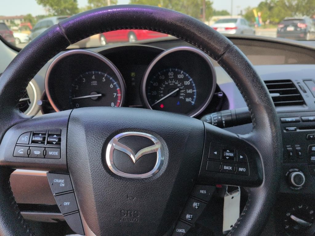 2012 BLACK Mazda Mazda3 i Touring w/SKYACTIV-G (JM1BL1V70C1) with an 4 Cyl, 2.0L engine, Automatic transmission, located at 10890 W. Colfax Ave., Lakewood, CO, 80215, (303) 274-7692, 39.739914, -105.120132- Photo#11