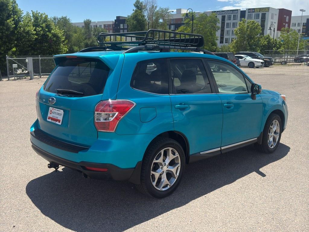 2015 SILVER Subaru Forester 2.5i Touring (JF2SJAWC2FH) with an 4 Cyl, 2.5L engine, Automatic transmission, located at 10890 W. Colfax Ave., Lakewood, CO, 80215, (303) 274-7692, 39.739914, -105.120132- Photo#4