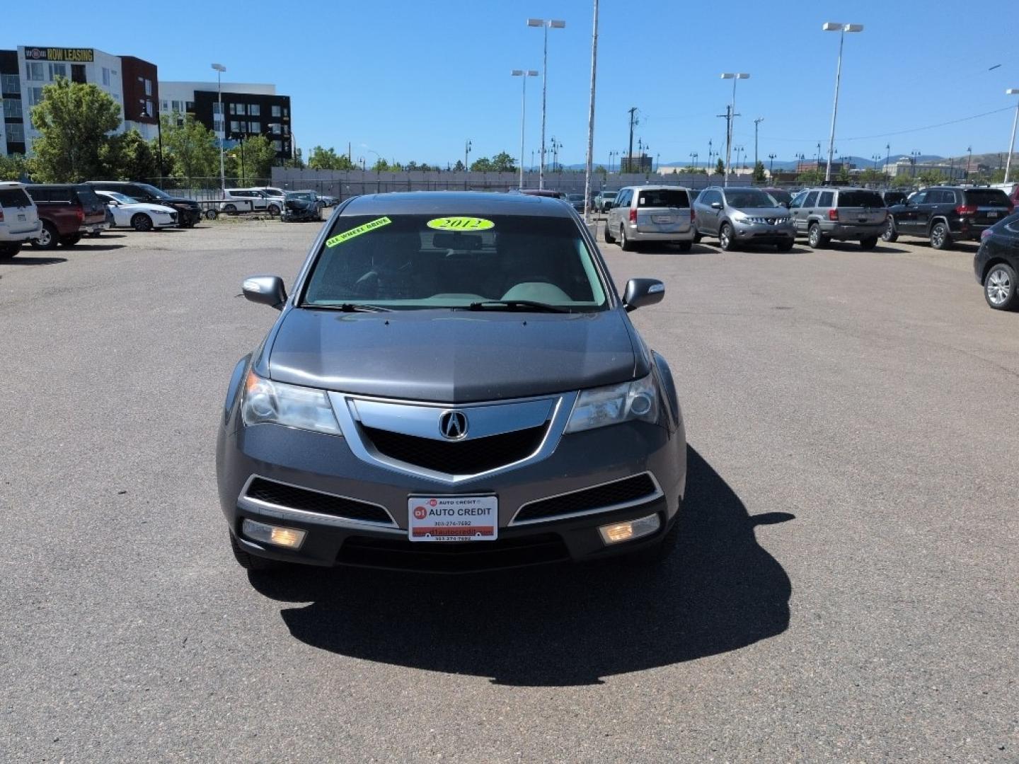 2012 GRAY Acura MDX Base (2HNYD2H21CH) with an V6, 3.7L engine, Automatic transmission, located at 10890 W. Colfax Ave., Lakewood, CO, 80215, (303) 274-7692, 39.739914, -105.120132- Photo#1