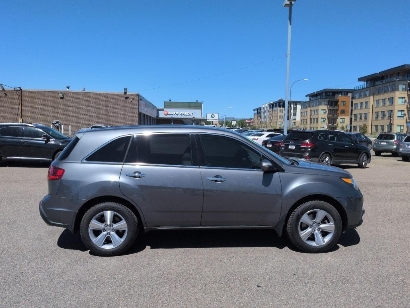 2012 GRAY Acura MDX Base (2HNYD2H21CH) with an V6, 3.7L engine, Automatic transmission, located at 10890 W. Colfax Ave., Lakewood, CO, 80215, (303) 274-7692, 39.739914, -105.120132- Photo#3