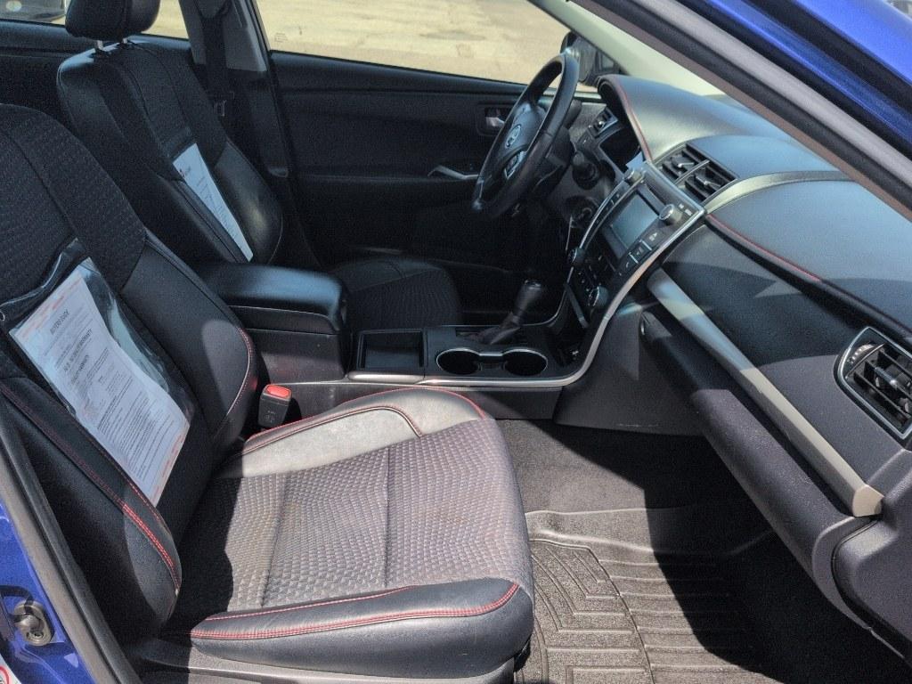 2015 BLUE Toyota Camry SE (4T1BF1FK6FU) with an 4 Cyl, 2.5L engine, Automatic transmission, located at 10890 W. Colfax Ave., Lakewood, CO, 80215, (303) 274-7692, 39.739914, -105.120132- Photo#16