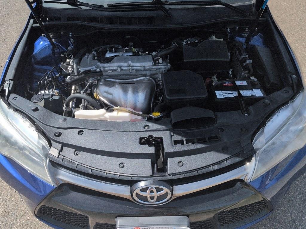2015 BLUE Toyota Camry SE (4T1BF1FK6FU) with an 4 Cyl, 2.5L engine, Automatic transmission, located at 10890 W. Colfax Ave., Lakewood, CO, 80215, (303) 274-7692, 39.739914, -105.120132- Photo#23