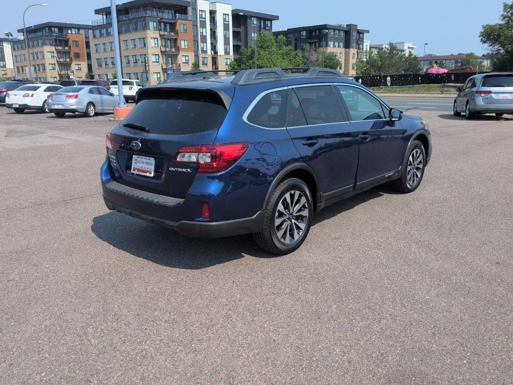 2015 BLUE Subaru Outback 2.5i Limited (4S4BSBNC6F3) with an 4 Cyl, 2.5L engine, Automatic transmission, located at 10890 W. Colfax Ave., Lakewood, CO, 80215, (303) 274-7692, 39.739914, -105.120132- Photo#4