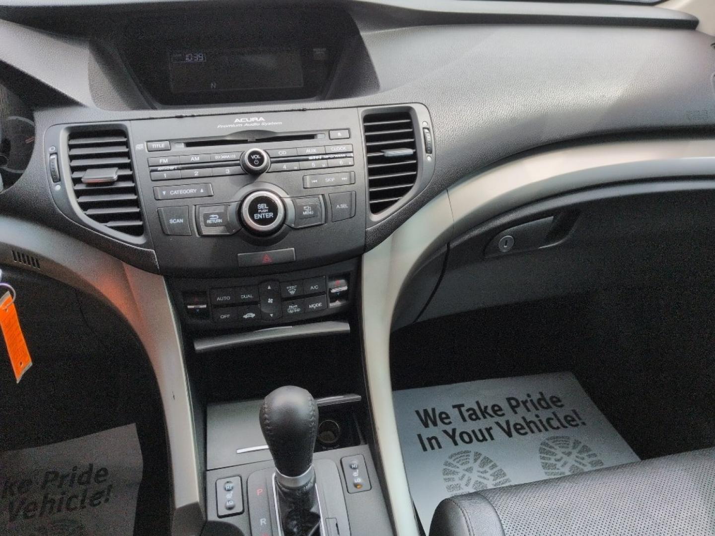 2010 GRAY Acura TSX Base (JH4CU2F63AC) with an 4 Cyl, 2.4L engine, Automatic transmission, located at 10890 W. Colfax Ave., Lakewood, CO, 80215, (303) 274-7692, 39.739914, -105.120132- Photo#12