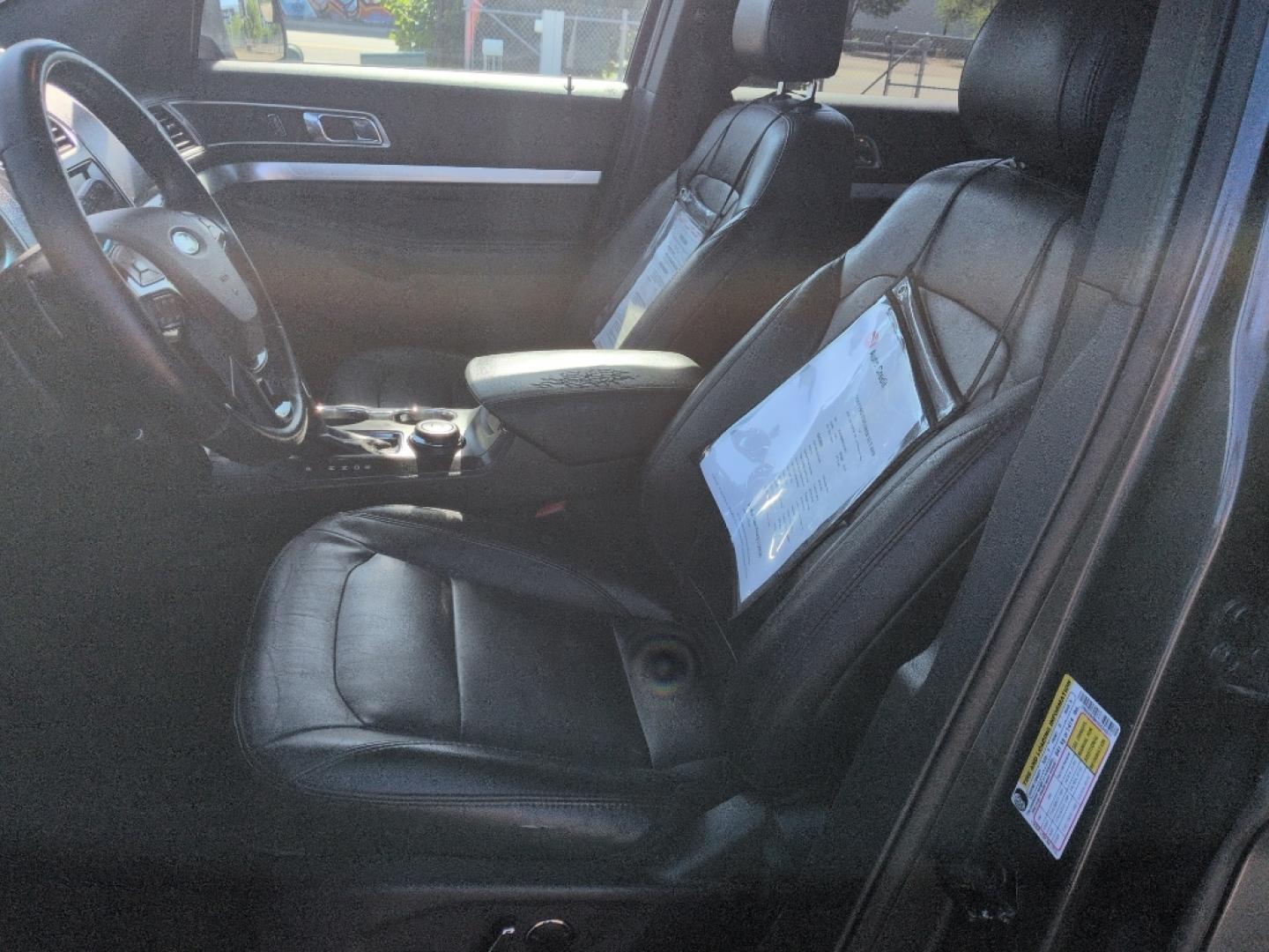 2016 GRAY Ford Explorer XLT (1FM5K8D85GG) with an V6, 3.5L engine, Automatic transmission, located at 10890 W. Colfax Ave., Lakewood, CO, 80215, (303) 274-7692, 39.739914, -105.120132- Photo#9
