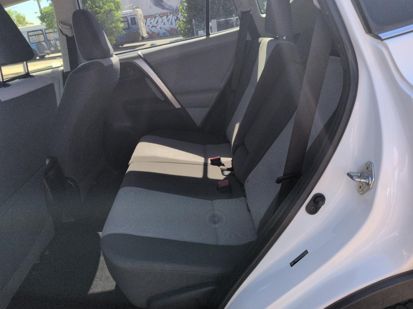 2013 WHITE Toyota RAV4 LE (JTMBFREV1D5) with an 4 Cyl, 2.5L engine, Automatic transmission, located at 10890 W. Colfax Ave., Lakewood, CO, 80215, (303) 274-7692, 39.739914, -105.120132- Photo#18