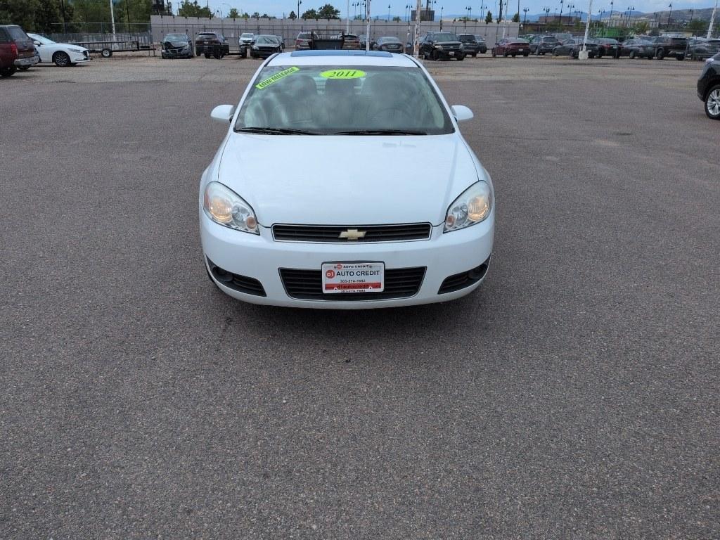 2011 WHITE Chevrolet Impala LT (2G1WB5EK9B1) with an V6, 3.5L engine, Automatic transmission, located at 10890 W. Colfax Ave., Lakewood, CO, 80215, (303) 274-7692, 39.739914, -105.120132- Photo#1