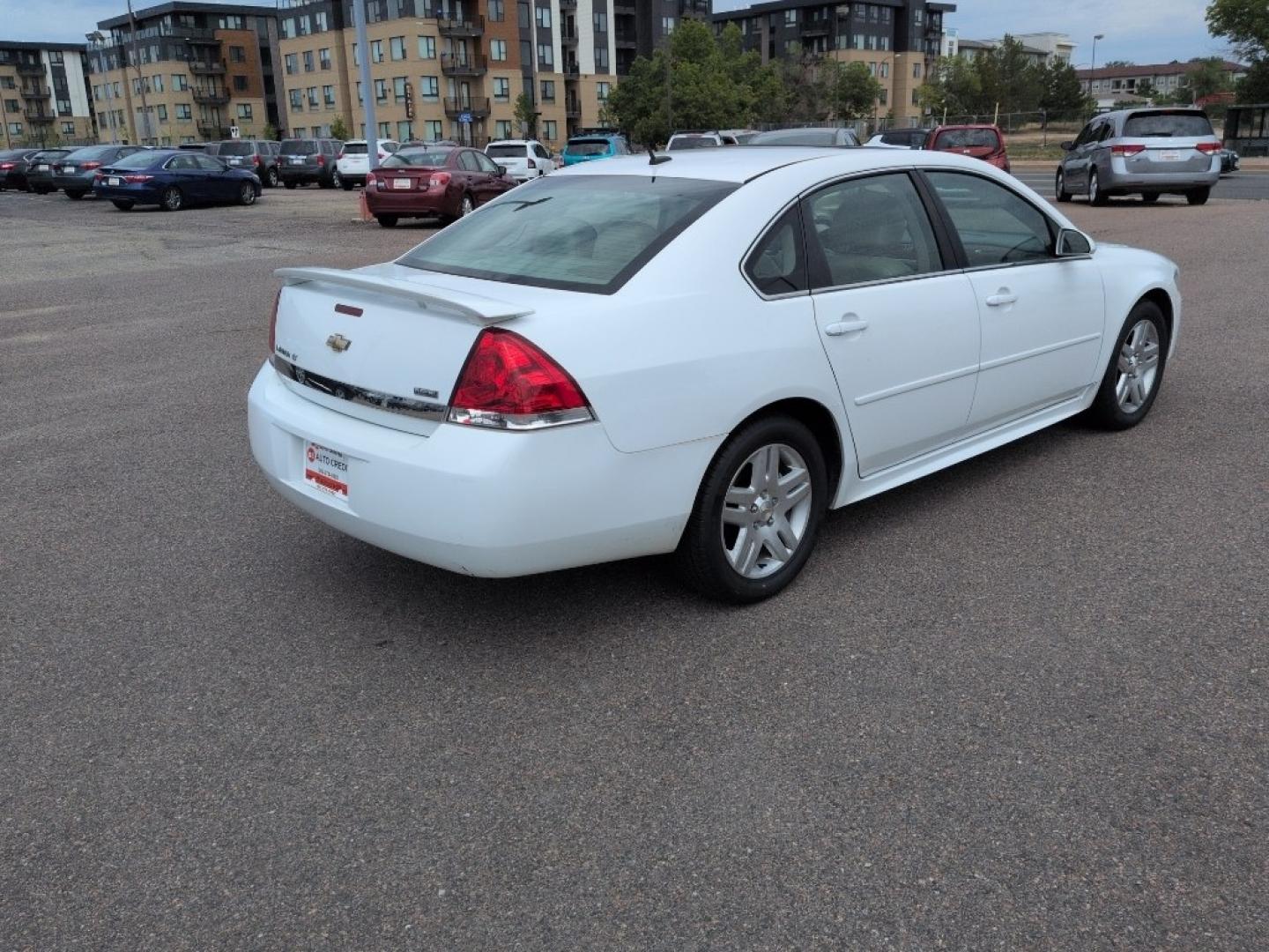 2011 WHITE Chevrolet Impala LT (2G1WB5EK9B1) with an V6, 3.5L engine, Automatic transmission, located at 10890 W. Colfax Ave., Lakewood, CO, 80215, (303) 274-7692, 39.739914, -105.120132- Photo#4