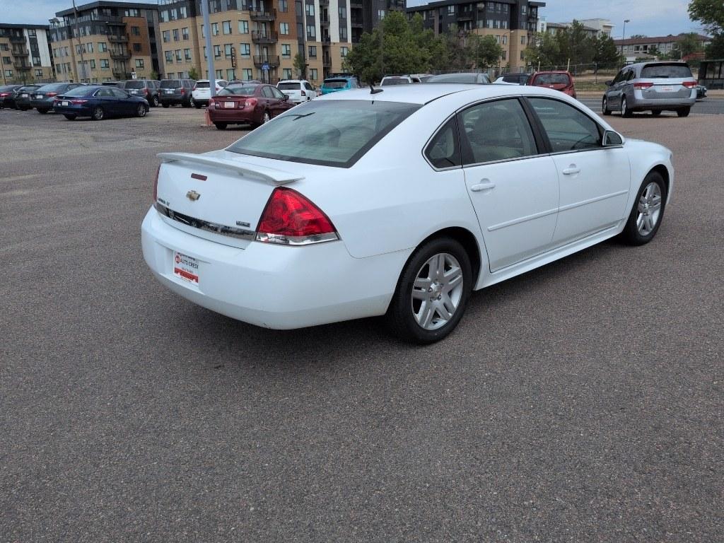 2011 WHITE Chevrolet Impala LT (2G1WB5EK9B1) with an V6, 3.5L engine, Automatic transmission, located at 10890 W. Colfax Ave., Lakewood, CO, 80215, (303) 274-7692, 39.739914, -105.120132- Photo#4