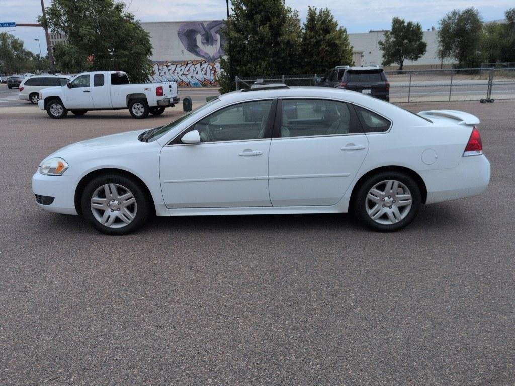 2011 WHITE Chevrolet Impala LT (2G1WB5EK9B1) with an V6, 3.5L engine, Automatic transmission, located at 10890 W. Colfax Ave., Lakewood, CO, 80215, (303) 274-7692, 39.739914, -105.120132- Photo#7