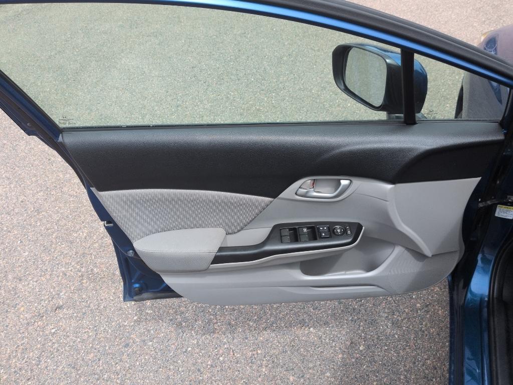 2015 BLUE Honda Civic LX (19XFB2F52FE) with an 4 Cyl, 1.8L engine, Automatic transmission, located at 10890 W. Colfax Ave., Lakewood, CO, 80215, (303) 274-7692, 39.739914, -105.120132- Photo#8