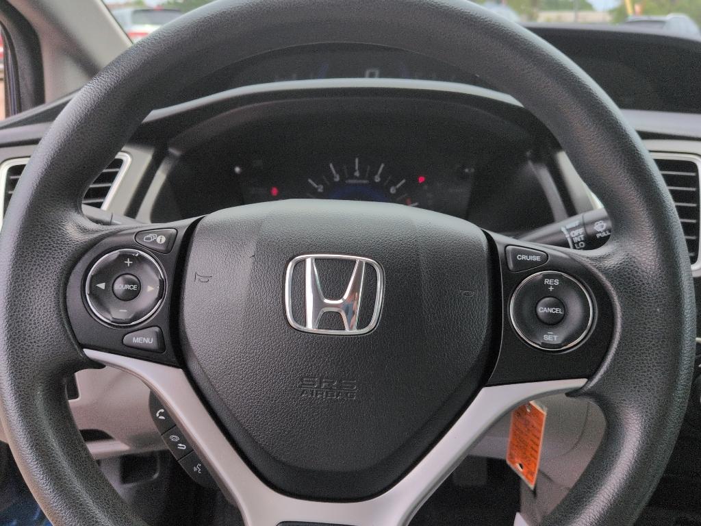 2015 BLUE Honda Civic LX (19XFB2F52FE) with an 4 Cyl, 1.8L engine, Automatic transmission, located at 10890 W. Colfax Ave., Lakewood, CO, 80215, (303) 274-7692, 39.739914, -105.120132- Photo#11