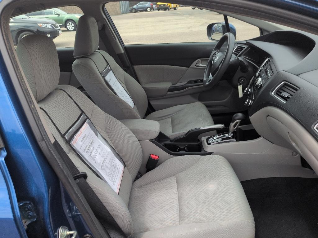 2015 BLUE Honda Civic LX (19XFB2F52FE) with an 4 Cyl, 1.8L engine, Automatic transmission, located at 10890 W. Colfax Ave., Lakewood, CO, 80215, (303) 274-7692, 39.739914, -105.120132- Photo#16