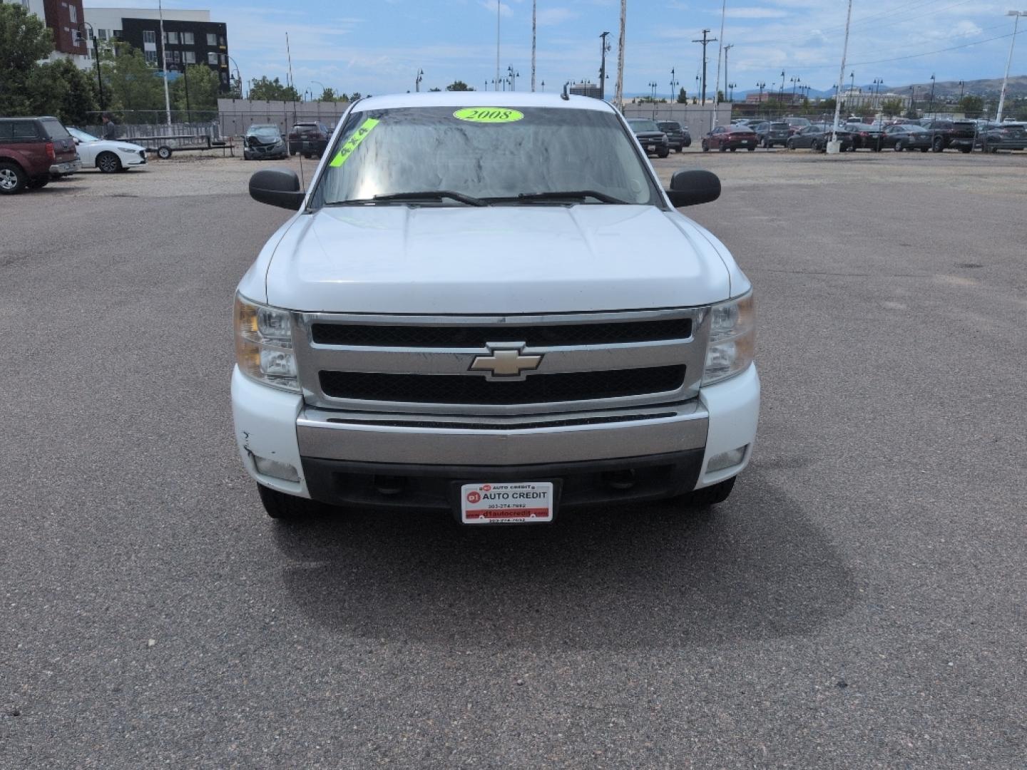 2008 WHITE Chevrolet Silverado WORK TRUCK EXT. CAB (2GCEK190281) with an V8, 5.3L engine, Automatic transmission, located at 10890 W. Colfax Ave., Lakewood, CO, 80215, (303) 274-7692, 39.739914, -105.120132- Photo#1