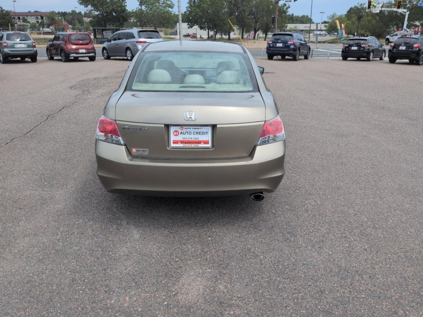 2010 TAN Honda Accord EX (1HGCP2F74AA) with an 4 Cyl, 2.4L engine, Automatic transmission, located at 10890 W. Colfax Ave., Lakewood, CO, 80215, (303) 274-7692, 39.739914, -105.120132- Photo#5
