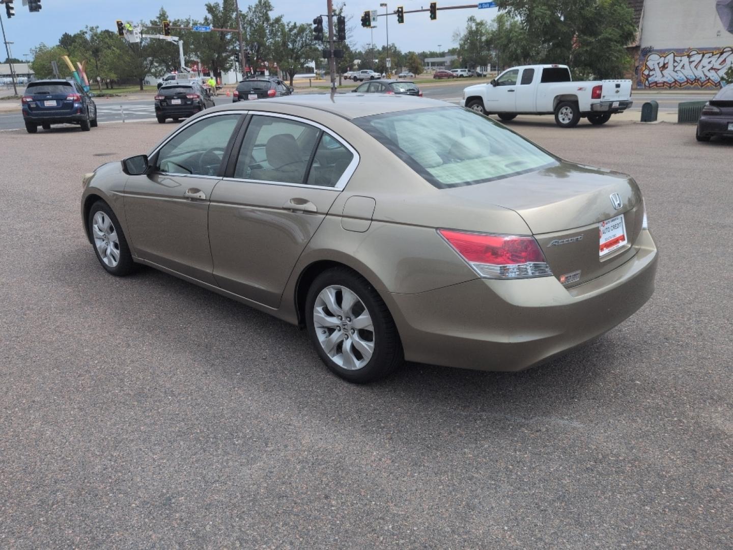 2010 TAN Honda Accord EX (1HGCP2F74AA) with an 4 Cyl, 2.4L engine, Automatic transmission, located at 10890 W. Colfax Ave., Lakewood, CO, 80215, (303) 274-7692, 39.739914, -105.120132- Photo#6