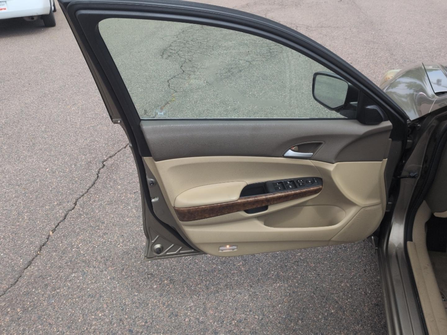 2010 TAN Honda Accord EX (1HGCP2F74AA) with an 4 Cyl, 2.4L engine, Automatic transmission, located at 10890 W. Colfax Ave., Lakewood, CO, 80215, (303) 274-7692, 39.739914, -105.120132- Photo#8