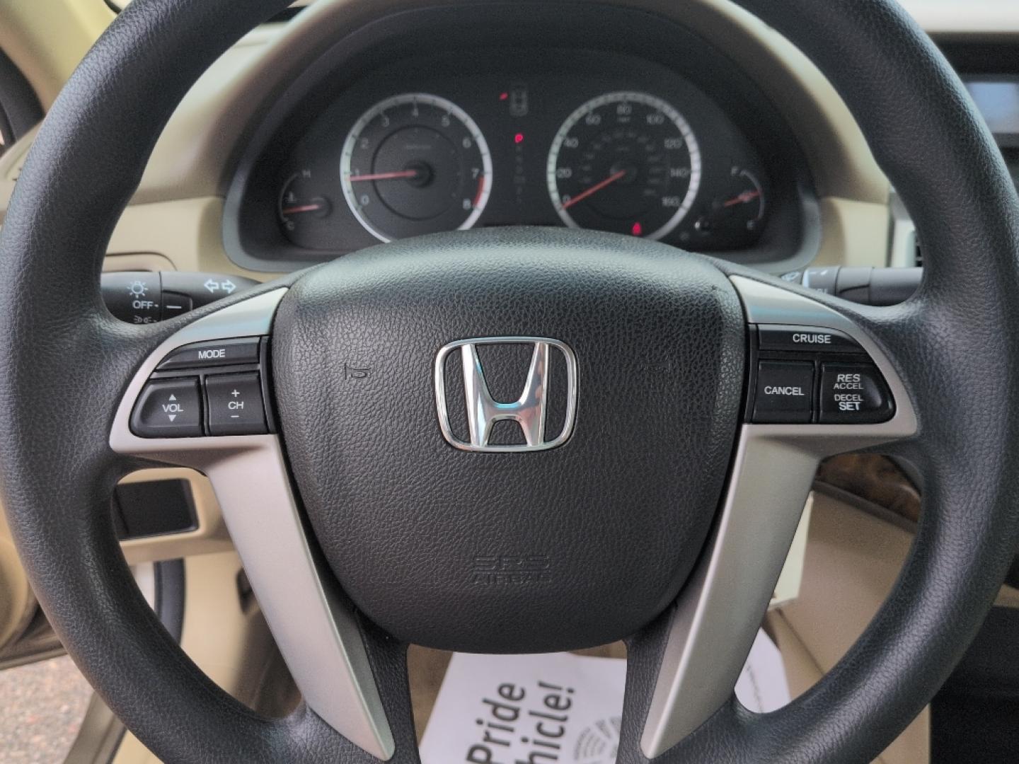 2010 TAN Honda Accord EX (1HGCP2F74AA) with an 4 Cyl, 2.4L engine, Automatic transmission, located at 10890 W. Colfax Ave., Lakewood, CO, 80215, (303) 274-7692, 39.739914, -105.120132- Photo#11