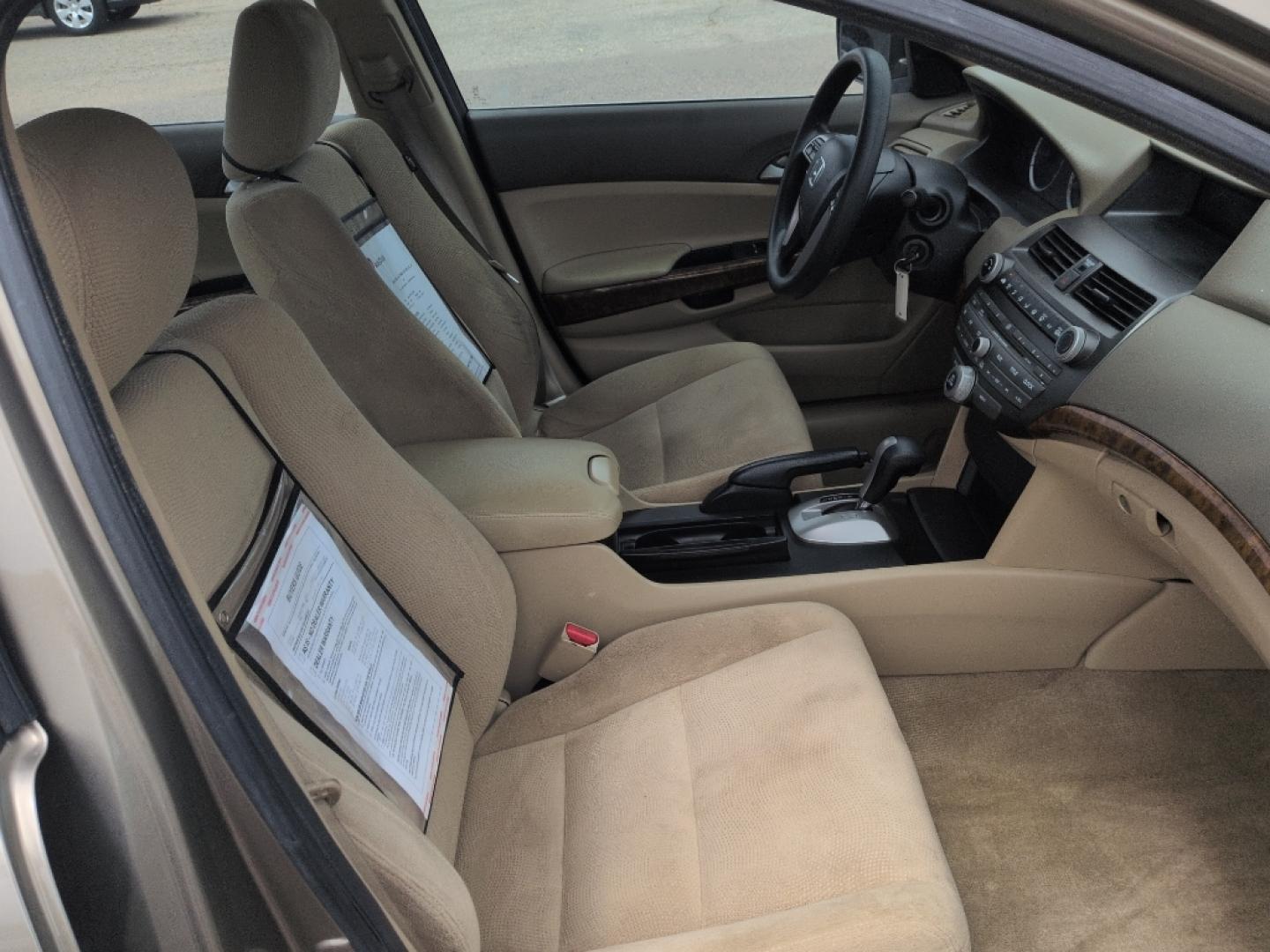 2010 TAN Honda Accord EX (1HGCP2F74AA) with an 4 Cyl, 2.4L engine, Automatic transmission, located at 10890 W. Colfax Ave., Lakewood, CO, 80215, (303) 274-7692, 39.739914, -105.120132- Photo#16