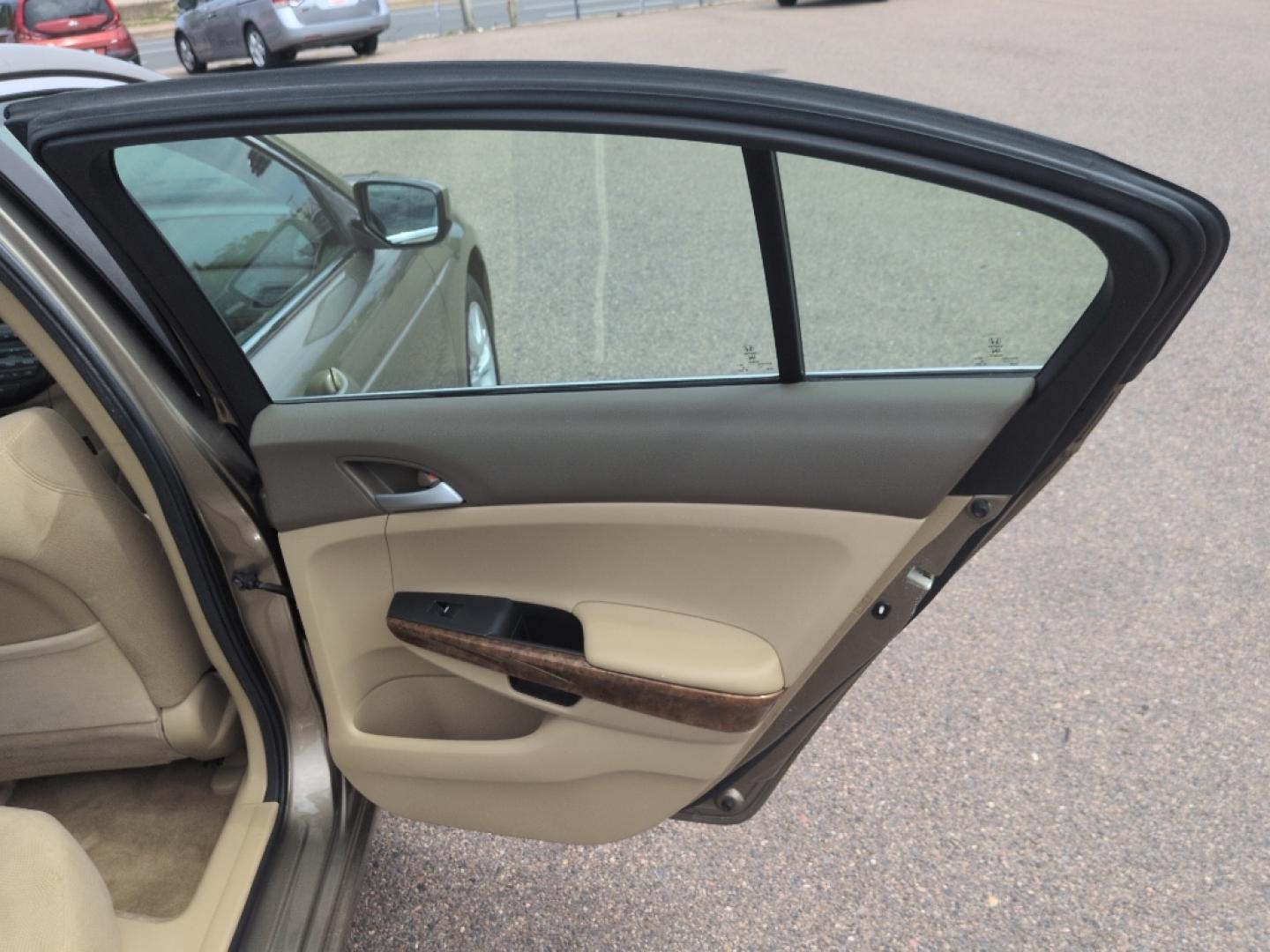 2010 TAN Honda Accord EX (1HGCP2F74AA) with an 4 Cyl, 2.4L engine, Automatic transmission, located at 10890 W. Colfax Ave., Lakewood, CO, 80215, (303) 274-7692, 39.739914, -105.120132- Photo#19