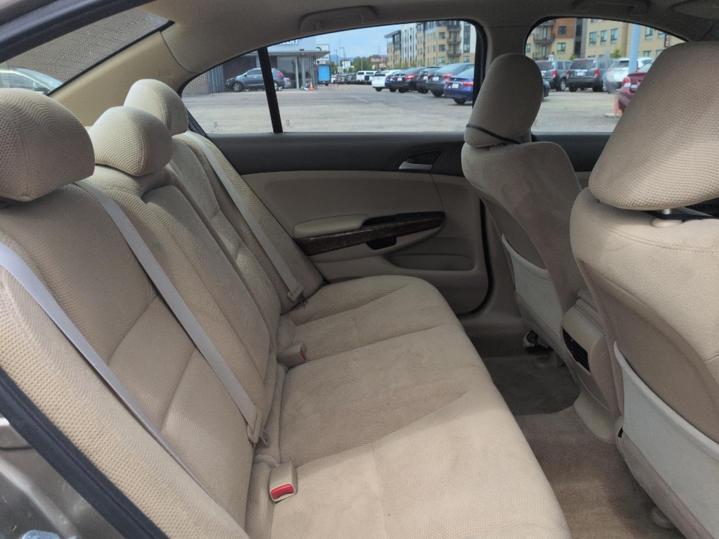 2010 TAN Honda Accord EX (1HGCP2F74AA) with an 4 Cyl, 2.4L engine, Automatic transmission, located at 10890 W. Colfax Ave., Lakewood, CO, 80215, (303) 274-7692, 39.739914, -105.120132- Photo#20
