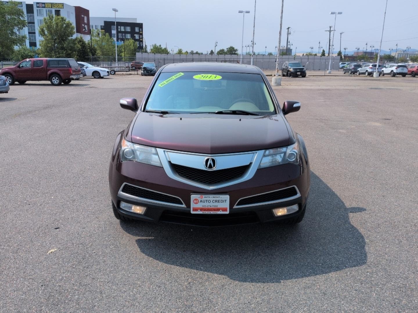 2013 BURGUNDY Acura MDX Base (2HNYD2H24DH) with an V6, 3.7L engine, Automatic transmission, located at 10890 W. Colfax Ave., Lakewood, CO, 80215, (303) 274-7692, 39.739914, -105.120132- Photo#1