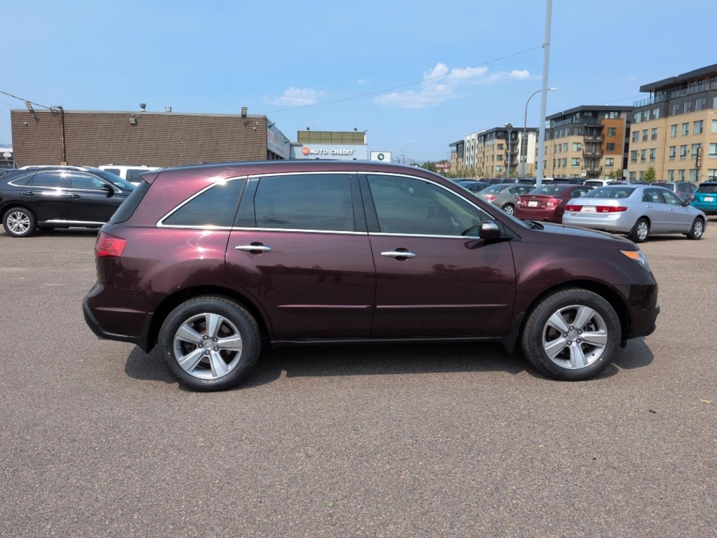 2013 BURGUNDY Acura MDX Base (2HNYD2H24DH) with an V6, 3.7L engine, Automatic transmission, located at 10890 W. Colfax Ave., Lakewood, CO, 80215, (303) 274-7692, 39.739914, -105.120132- Photo#3