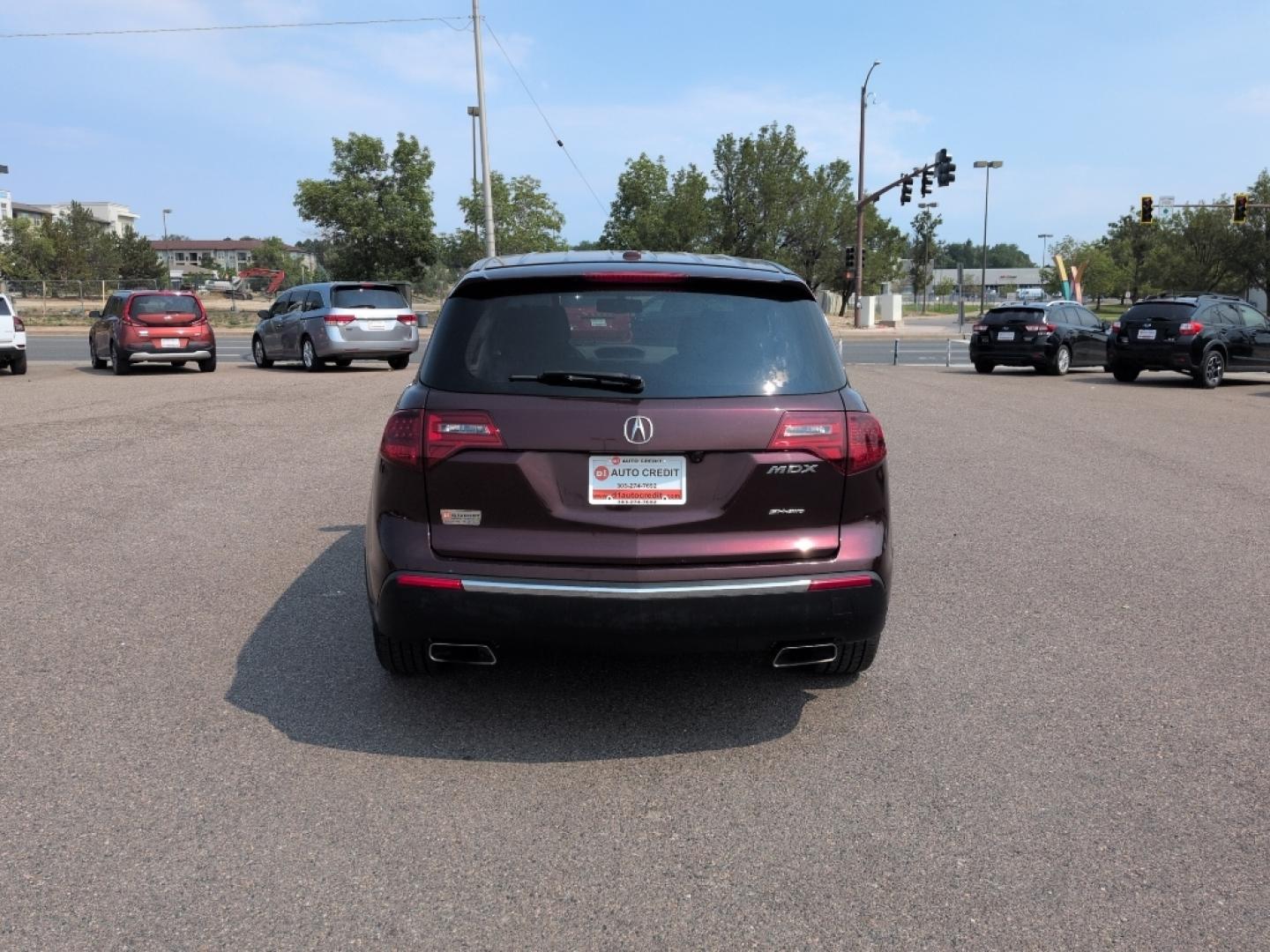 2013 BURGUNDY Acura MDX Base (2HNYD2H24DH) with an V6, 3.7L engine, Automatic transmission, located at 10890 W. Colfax Ave., Lakewood, CO, 80215, (303) 274-7692, 39.739914, -105.120132- Photo#5