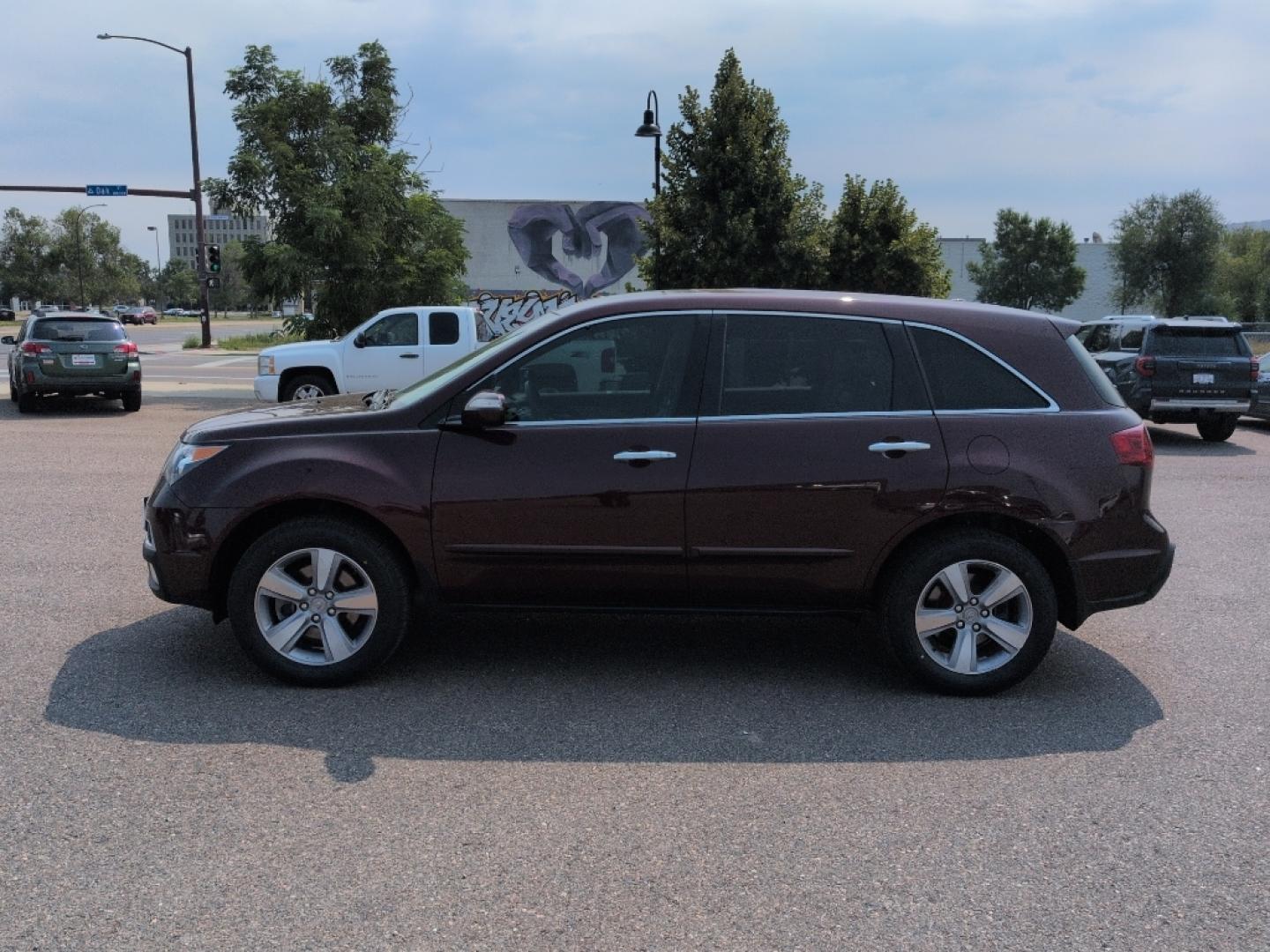 2013 BURGUNDY Acura MDX Base (2HNYD2H24DH) with an V6, 3.7L engine, Automatic transmission, located at 10890 W. Colfax Ave., Lakewood, CO, 80215, (303) 274-7692, 39.739914, -105.120132- Photo#7