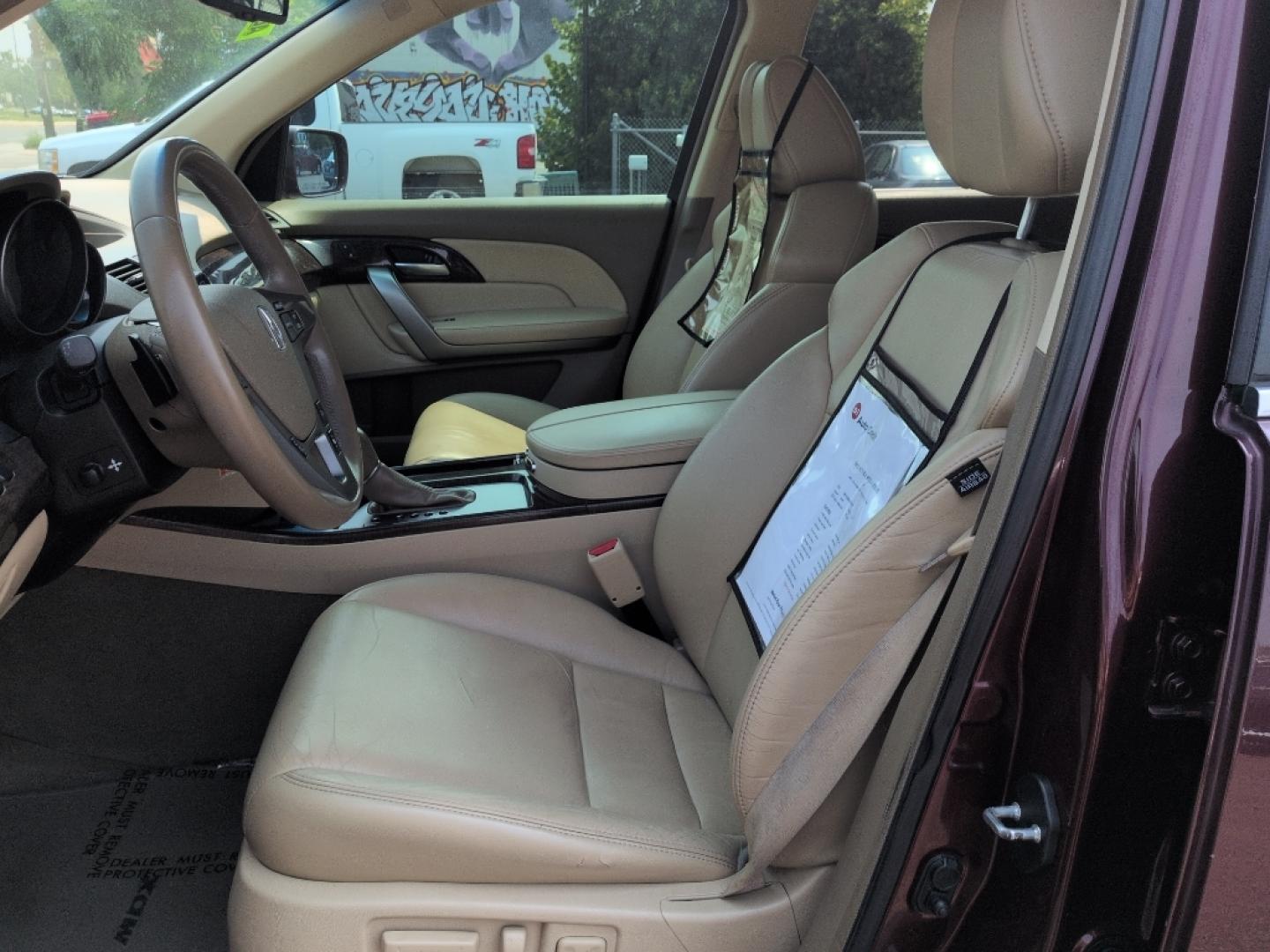 2013 BURGUNDY Acura MDX Base (2HNYD2H24DH) with an V6, 3.7L engine, Automatic transmission, located at 10890 W. Colfax Ave., Lakewood, CO, 80215, (303) 274-7692, 39.739914, -105.120132- Photo#9