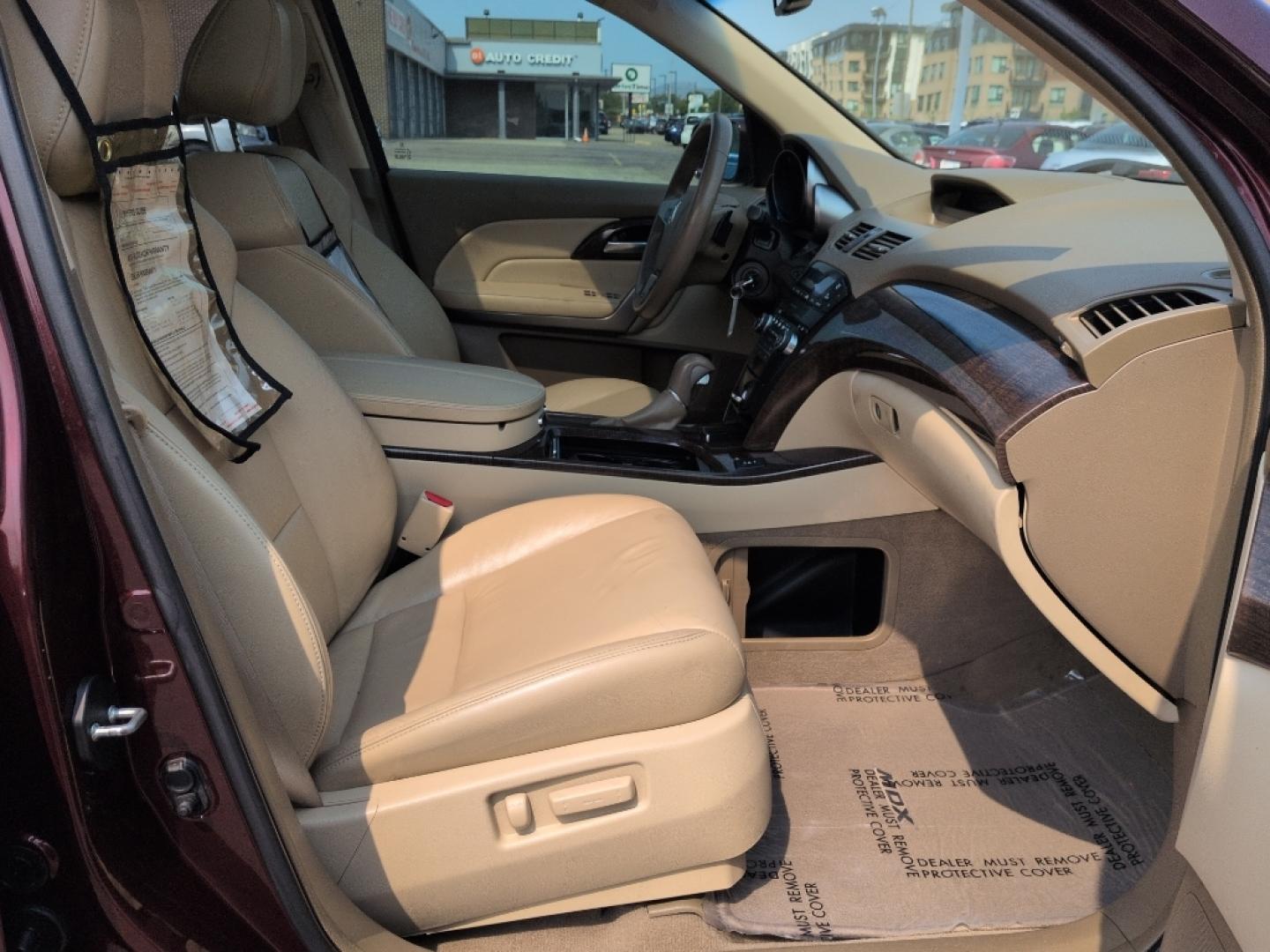 2013 BURGUNDY Acura MDX Base (2HNYD2H24DH) with an V6, 3.7L engine, Automatic transmission, located at 10890 W. Colfax Ave., Lakewood, CO, 80215, (303) 274-7692, 39.739914, -105.120132- Photo#19