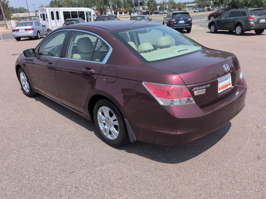 2009 BURGUNDY Honda Accord LX-P (1HGCP26409A) with an 4 Cyl, 2.4L engine, Automatic transmission, located at 10890 W. Colfax Ave., Lakewood, CO, 80215, (303) 274-7692, 39.739914, -105.120132- Photo#6