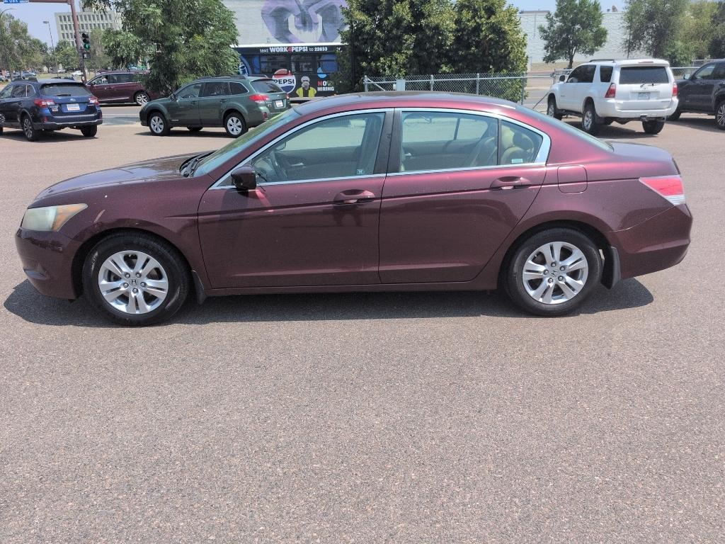 2009 BURGUNDY Honda Accord LX-P (1HGCP26409A) with an 4 Cyl, 2.4L engine, Automatic transmission, located at 10890 W. Colfax Ave., Lakewood, CO, 80215, (303) 274-7692, 39.739914, -105.120132- Photo#7