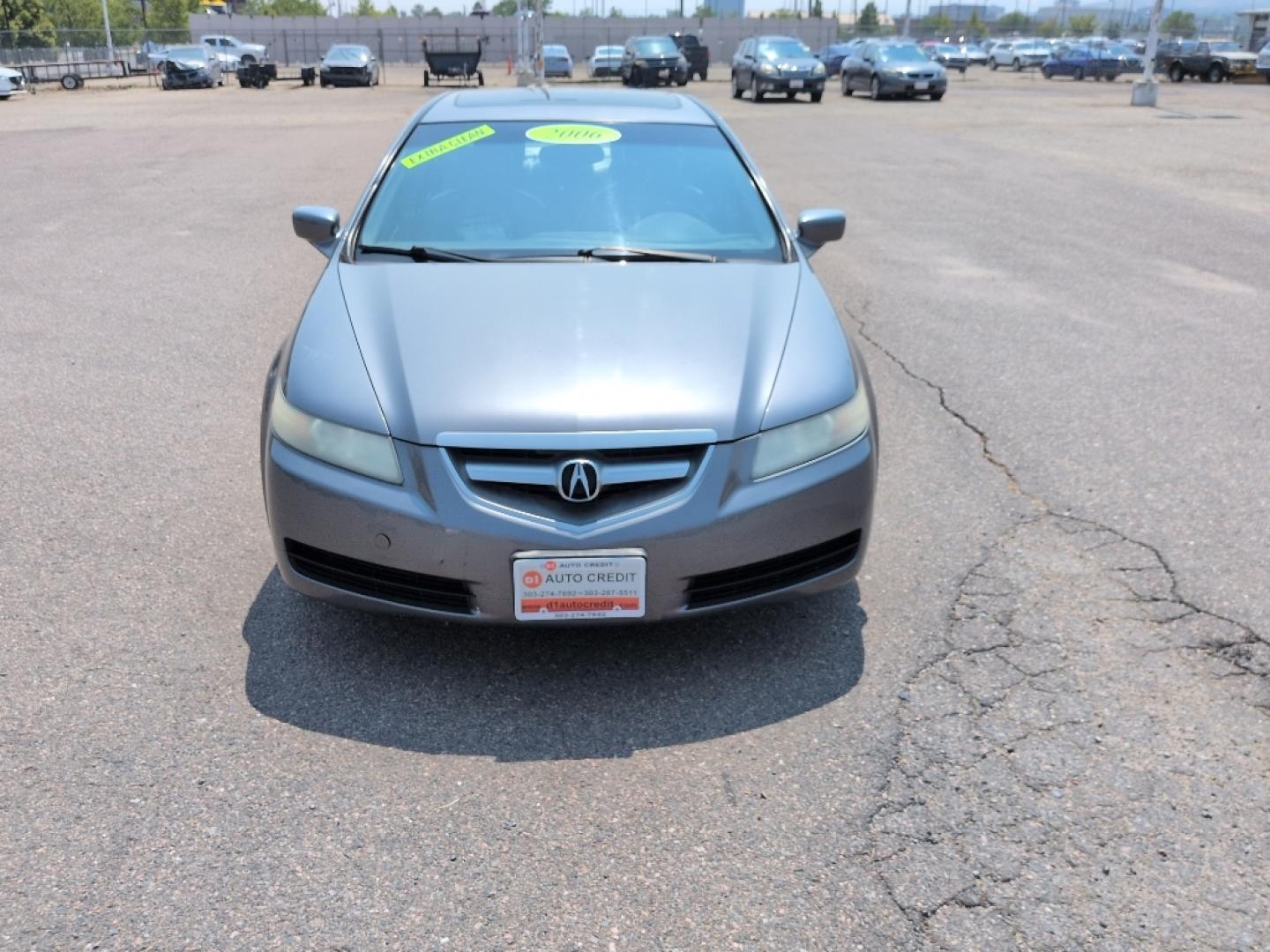 2006 SILVER Acura TL 3.2TL (19UUA66266A) with an V6, 3.2L engine, Automatic transmission, located at 10890 W. Colfax Ave., Lakewood, CO, 80215, (303) 274-7692, 39.739914, -105.120132- Photo#1
