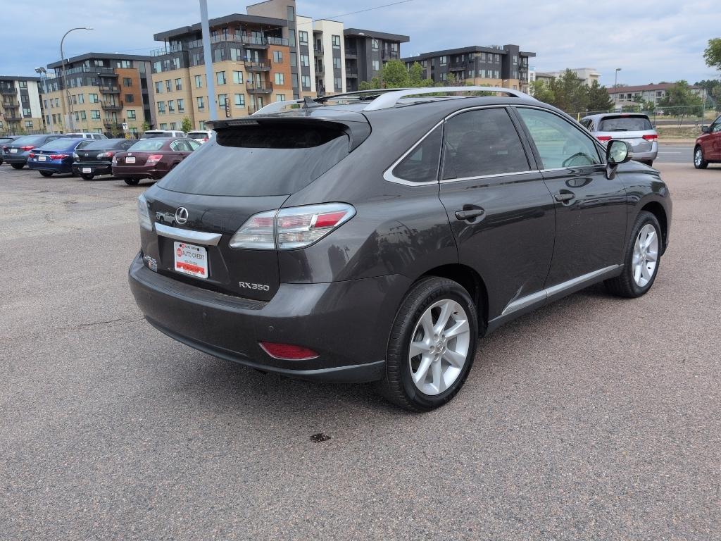2010 GRAY Lexus RX 350 Base (2T2BK1BA6AC) with an V6, 3.5L engine, Automatic transmission, located at 10890 W. Colfax Ave., Lakewood, CO, 80215, (303) 274-7692, 39.739914, -105.120132- Photo#4