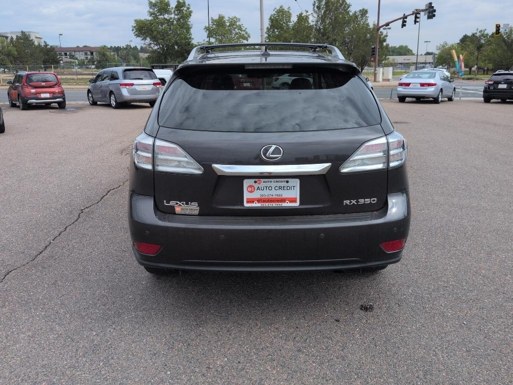2010 GRAY Lexus RX 350 Base (2T2BK1BA6AC) with an V6, 3.5L engine, Automatic transmission, located at 10890 W. Colfax Ave., Lakewood, CO, 80215, (303) 274-7692, 39.739914, -105.120132- Photo#5
