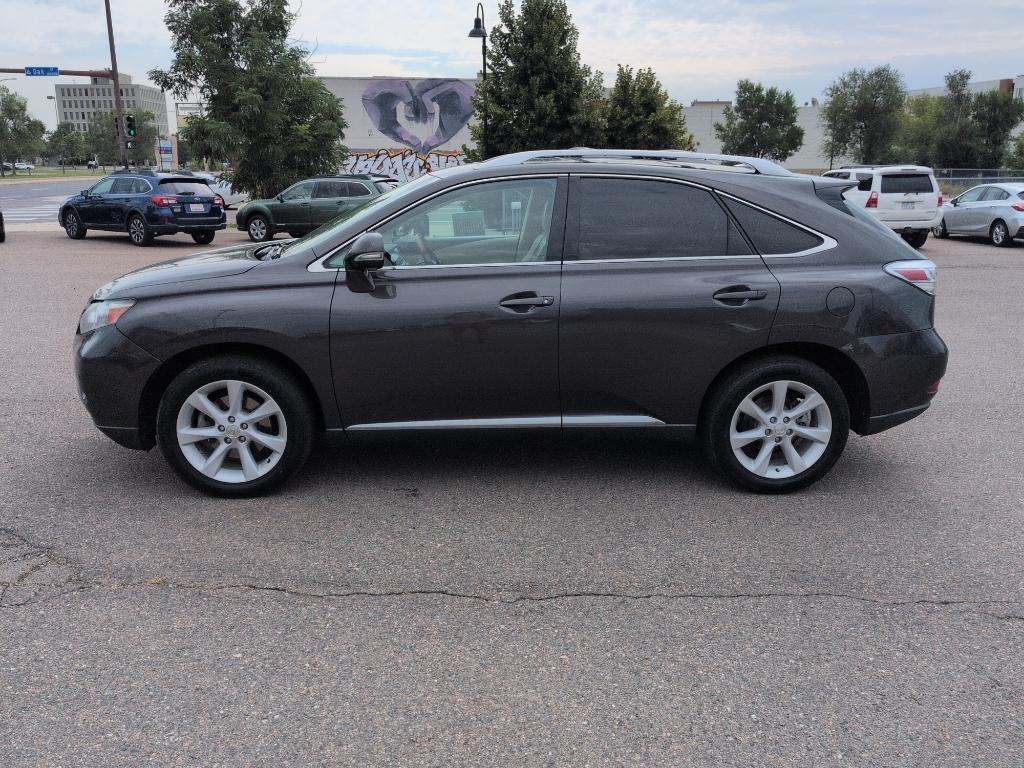 2010 GRAY Lexus RX 350 Base (2T2BK1BA6AC) with an V6, 3.5L engine, Automatic transmission, located at 10890 W. Colfax Ave., Lakewood, CO, 80215, (303) 274-7692, 39.739914, -105.120132- Photo#7