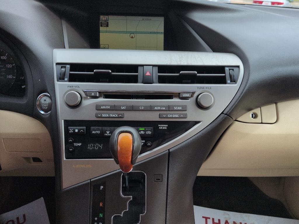 2010 GRAY Lexus RX 350 Base (2T2BK1BA6AC) with an V6, 3.5L engine, Automatic transmission, located at 10890 W. Colfax Ave., Lakewood, CO, 80215, (303) 274-7692, 39.739914, -105.120132- Photo#12