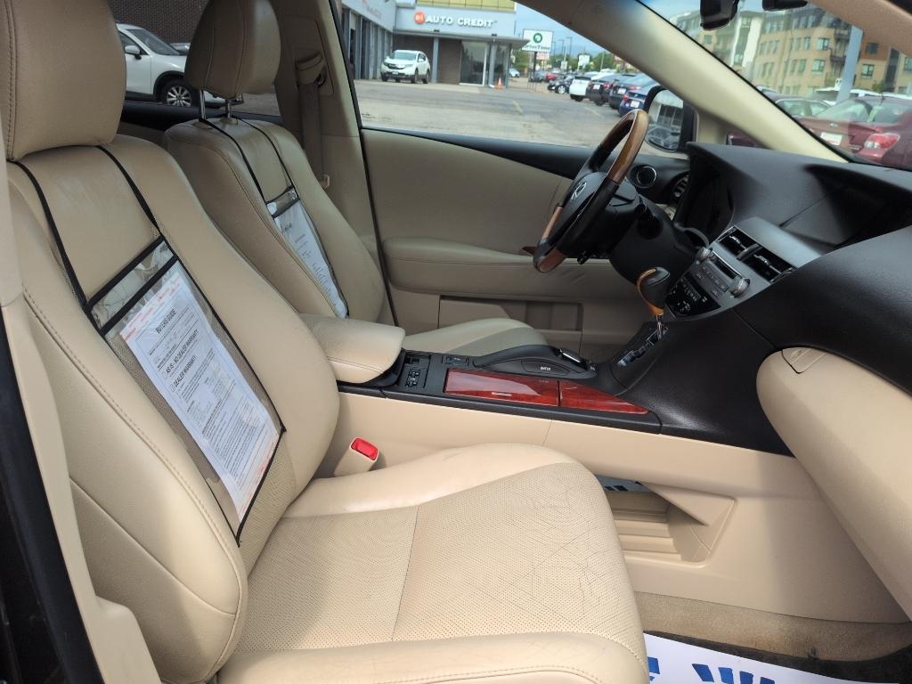 2010 GRAY Lexus RX 350 Base (2T2BK1BA6AC) with an V6, 3.5L engine, Automatic transmission, located at 10890 W. Colfax Ave., Lakewood, CO, 80215, (303) 274-7692, 39.739914, -105.120132- Photo#16