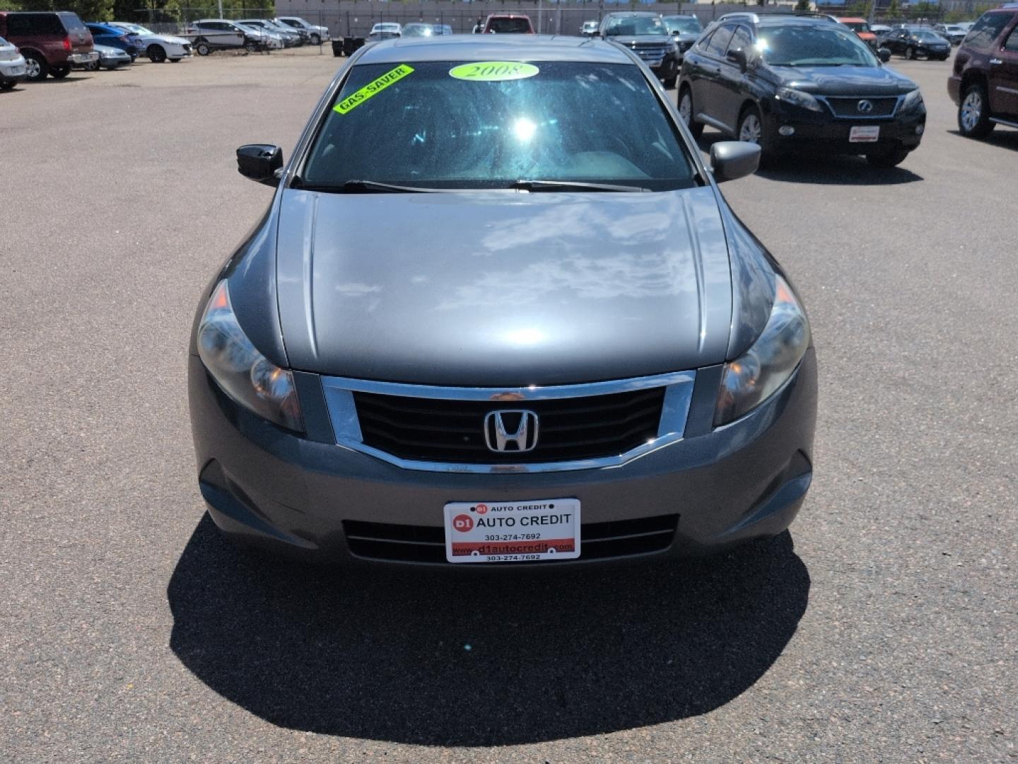 2008 GRAY Honda Accord EX-L (1HGCP26838A) with an 4 Cyl, 2.4L engine, Automatic transmission, located at 10890 W. Colfax Ave., Lakewood, CO, 80215, (303) 274-7692, 39.739914, -105.120132- Photo#1