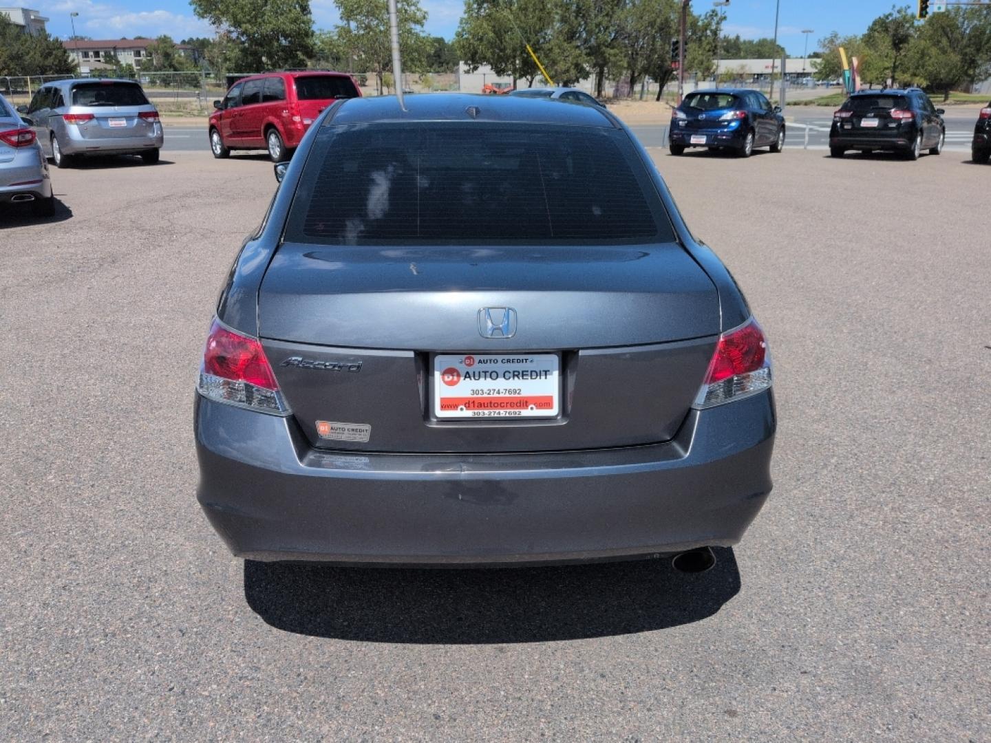 2008 GRAY Honda Accord EX-L (1HGCP26838A) with an 4 Cyl, 2.4L engine, Automatic transmission, located at 10890 W. Colfax Ave., Lakewood, CO, 80215, (303) 274-7692, 39.739914, -105.120132- Photo#5
