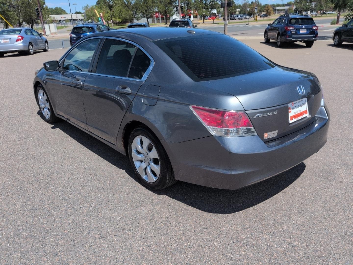 2008 GRAY Honda Accord EX-L (1HGCP26838A) with an 4 Cyl, 2.4L engine, Automatic transmission, located at 10890 W. Colfax Ave., Lakewood, CO, 80215, (303) 274-7692, 39.739914, -105.120132- Photo#6